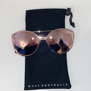 NWOT Quay Pink Sunglasses